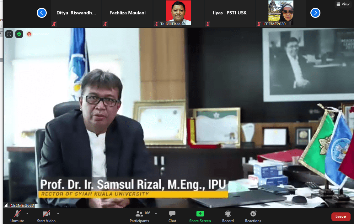 Unsyiah Gelar Konferensi Internasional ICECME