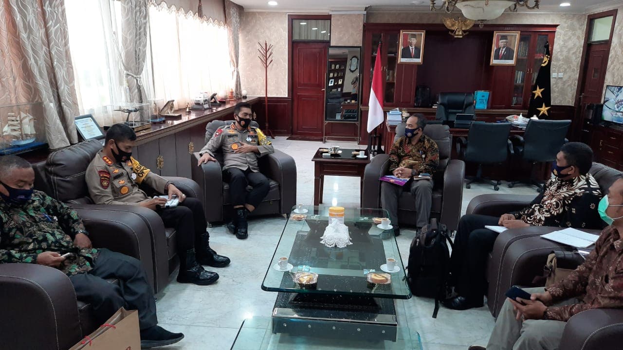 FKH Unsyiah Audiensi Ke Polda Aceh Terkait Program Kampus Merdeka