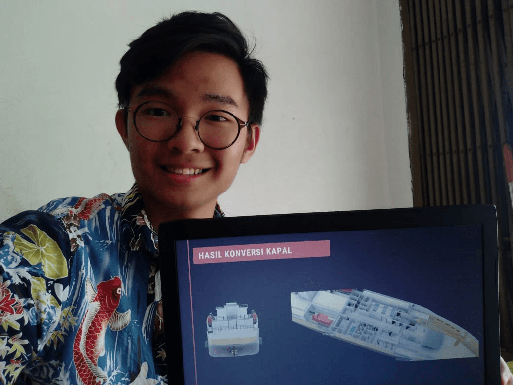 Bantu Penanganan Pasien Covid-19, Mahasiswa ITS Konversikan Kapal Perintis Semi Rumah Sakit