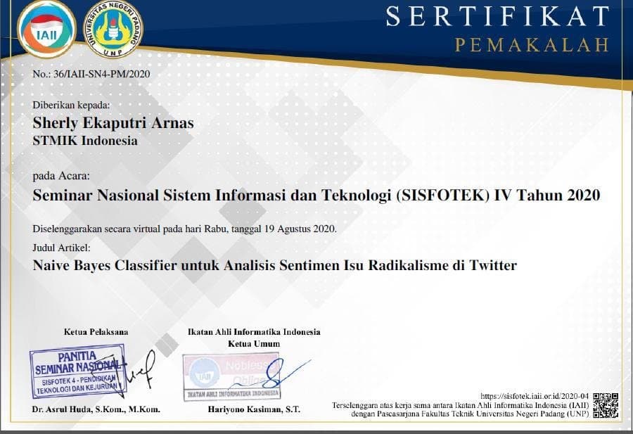 Eksistensi Prodi Sistem Informasi STMIK Indonesia Padangdalam Menggiatkan Program Merdeka Belajar
