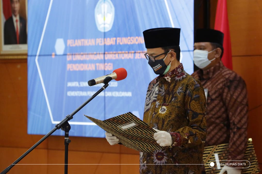 Pelantikan Pejabat Fungsional di Lingkungan Direktorat Jenderal Pendidikan Tinggi