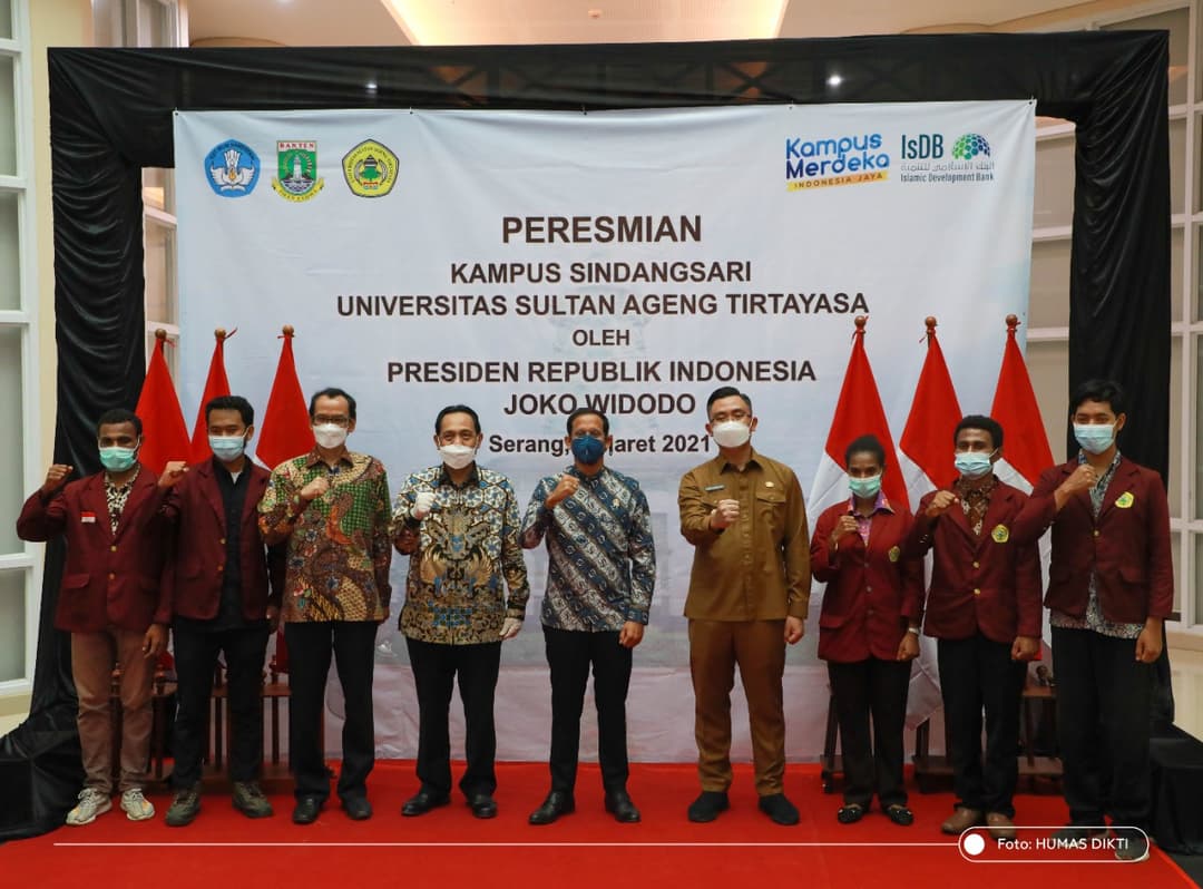 Peresmian Kampus Sindangsari UNTIRTA oleh Presiden Joko Widodo (4/3)