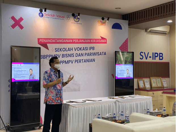 Sekolah Vokasi IPB University Jalin Kerjasama dengan BBPPMPV Bisnis & Pariwisata serta BBPPMPV Pertanian