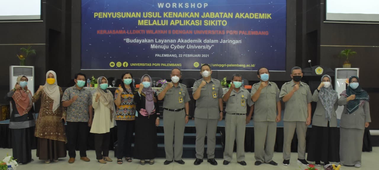 Universitas PGRI Palembang Jalin Kerjasama dengan LL Dikti Wilayah II