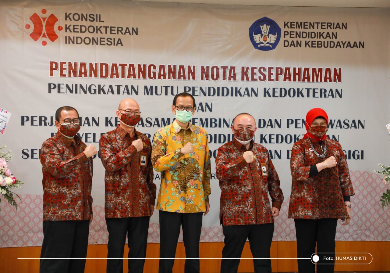 Ditjen Pendidikan Tinggi dan Konsil Kedokteran Indonesia (KKI) Jalin Kerja Sama Peningkatan Mutu Pendidikan Dokter Indonesia