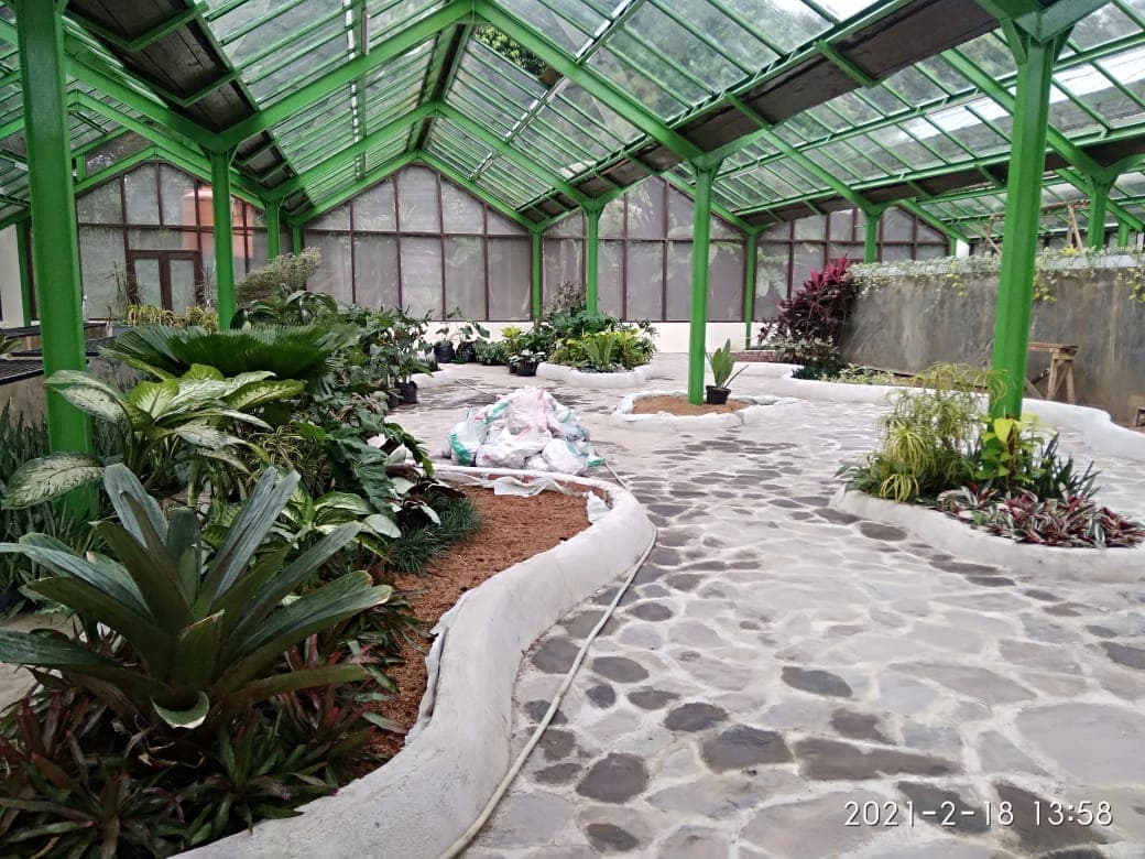 Di Kampus IPB Dramaga Hadir Rumah Kaca Suasana Baru dengan Sentuhan Arsitektur Lanskap