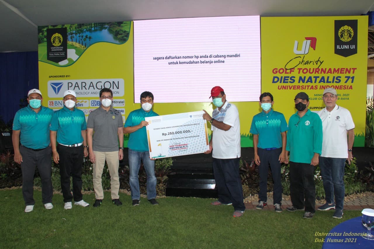 Charity Golf Tournament Dies Natalis ke-71 UI Kumpulkan Dana Abadi