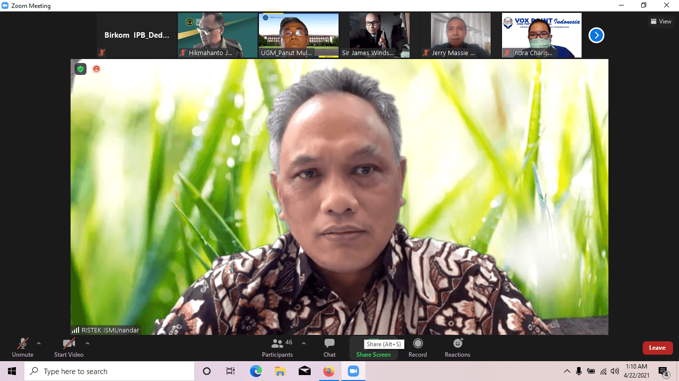 Rektor IPB University, Perangkingan Dunia Mudahkan Kerjasama Internasional