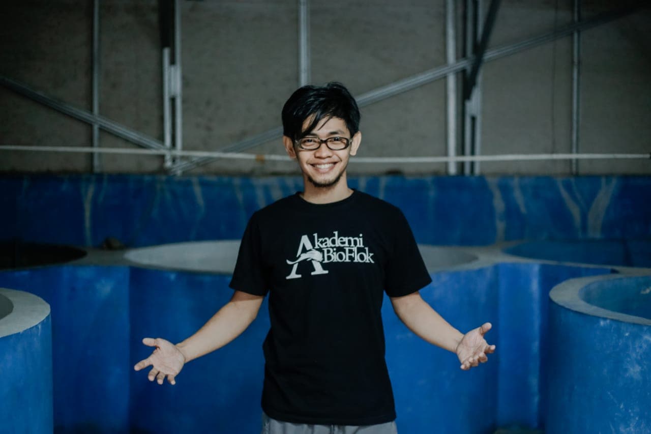 Mengenal Sosok Teguh Gumilang, Wirausaha Milenial Bioflok Alumnus IPB University