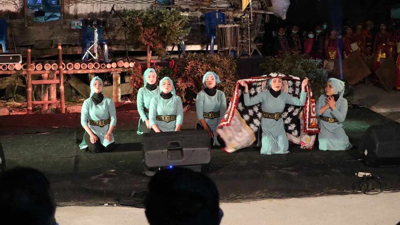 ISBI ACEH tampil pada Dokan Art Festival #4 di desa Budaya Dokan, Kabupaten Karo, Sumut