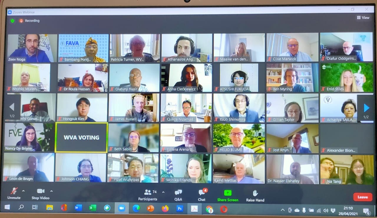 Prof Bambang Pontjo Priosoeryanto Ditunjuk Menjadi Steering  Committee WVAC 2022