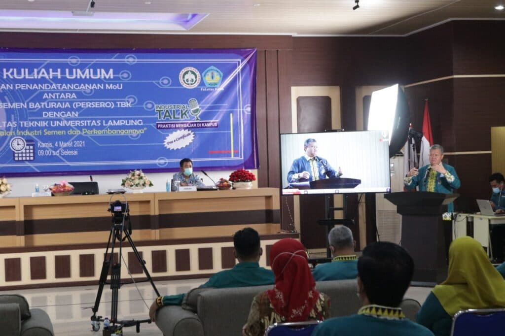 Unila Gagas Kembali Program Praktisi Mengajar di Kampus