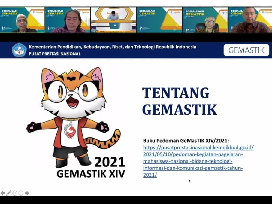 Dosen Kampus Seni Jadi Narasumber Sosialisasi Gemastik XIV Tahun 2021