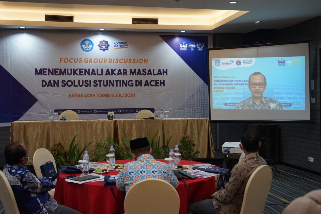 Implementasi Kampus Merdeka, UTU Bahas Rencana Aksi Penurunan Angka Stunting di Aceh