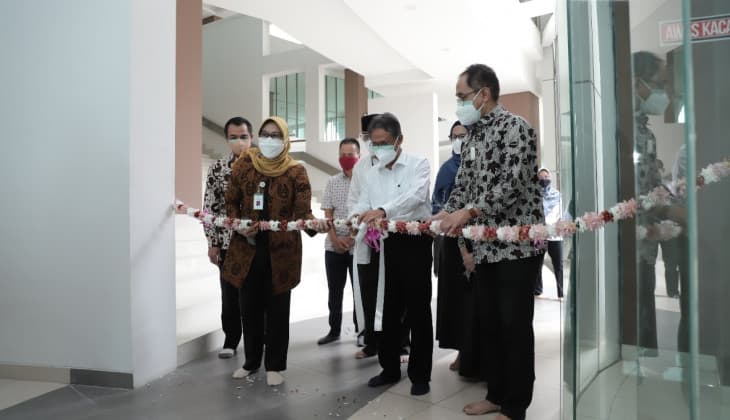 Rektor Resmikan Penggunaan MIC UGM Sebagai Selter Pasien Covid-19