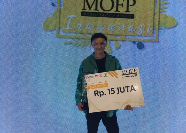 Indra Syahri, Mahasiswa Kriya, FSR, ISI Yogyakarta sebagai Juara ke-3 MOFP 2021