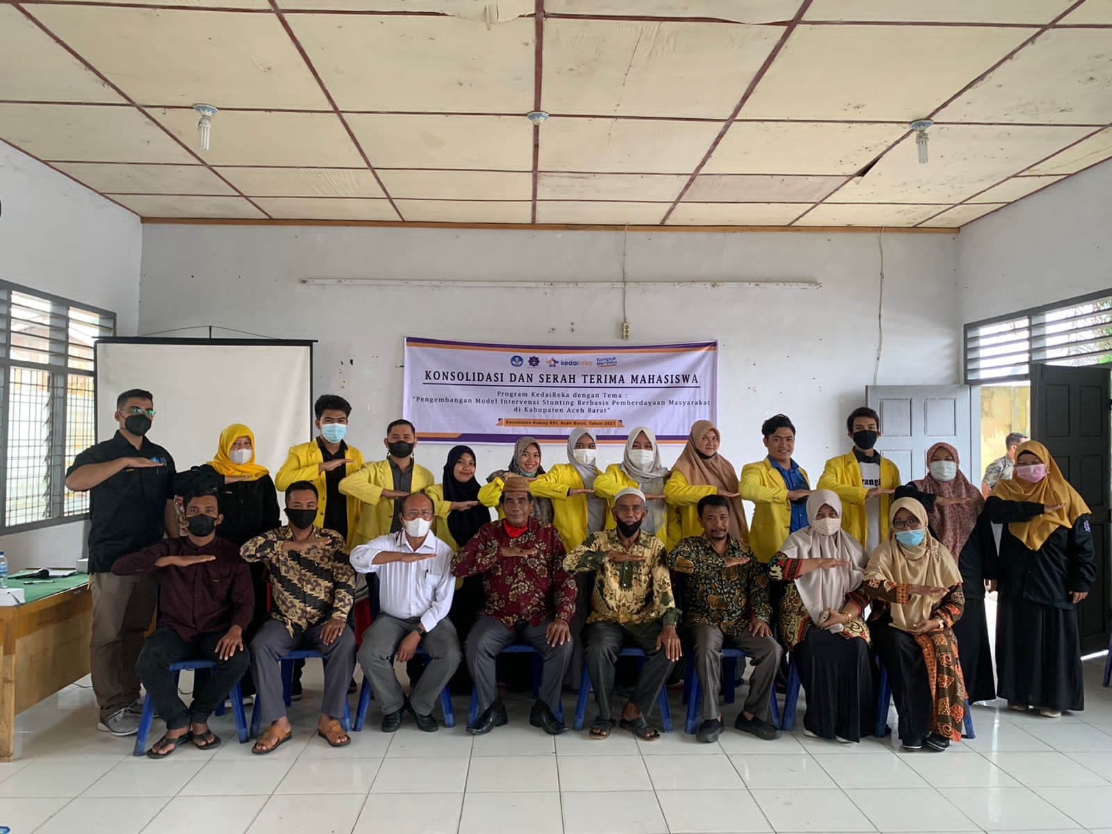 Implementasi Matching Fund Kedaireka, UTU Kirim Mahasiswa Membina Desa Stunting