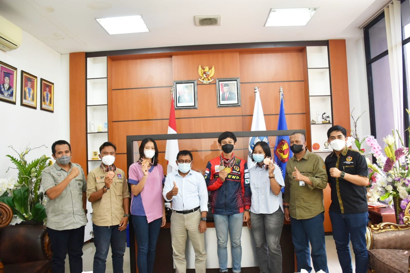 Mahasiswa Untad Sabet 4 Medali Untuk Sulteng di ajang PON XX Papua 2021