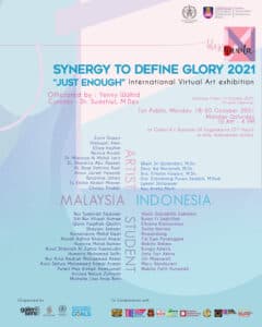 Geleri R.J. Katamsi Bekerjasama dengan Lakar Wanita dan Galeri Syah Alam UITM Selanggarakan Pameran Internasonal bertajuk “Just Enough”