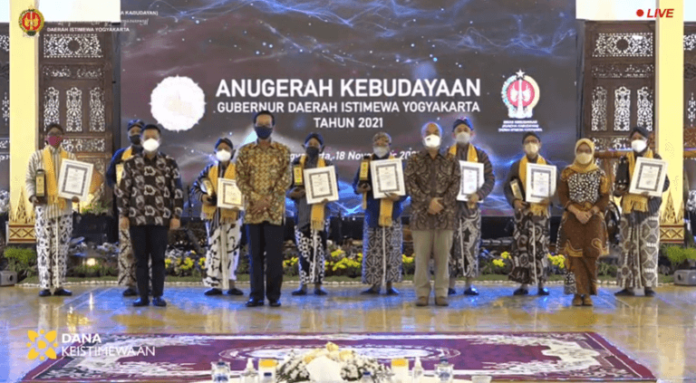 Dosen dan Alumni ISI Yogyakarta Raih Anugrah Kebudayaan Gubernur DIY 2021
