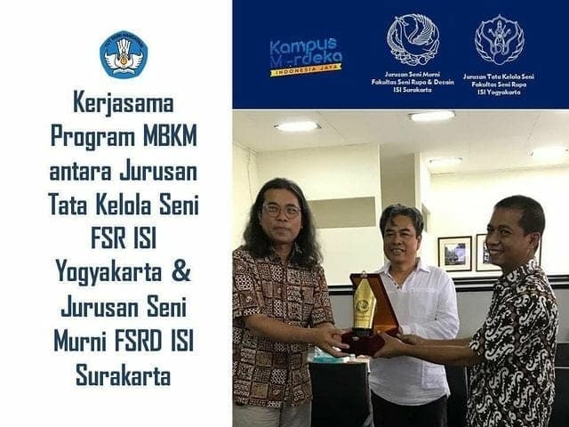 Jurusan Tata Kelola Seni ISI Yogyakarta Jalin Kerjasama MBKM dengan Jurusan Seni Murni ISI Surakarta