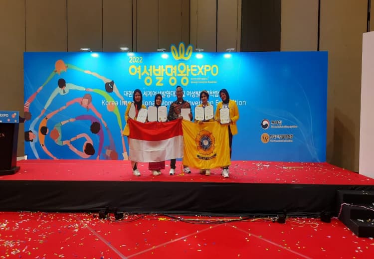 2 Tim Mahasiswa Unsri Berhasil Raih Medali Emas di Ajang KIWIE 2022