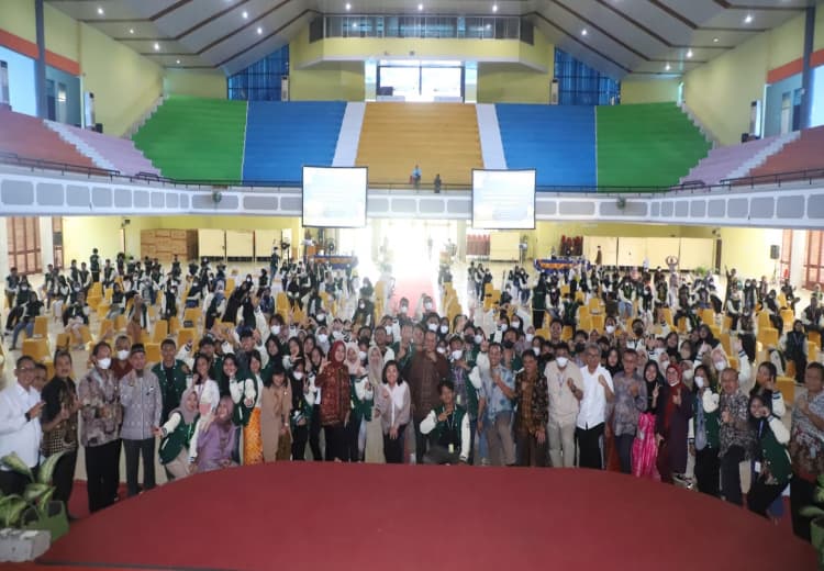 Rektor Lepas Mahasiswa Program Pertukaran Mahasiswa Merdeka Inbound Unsri