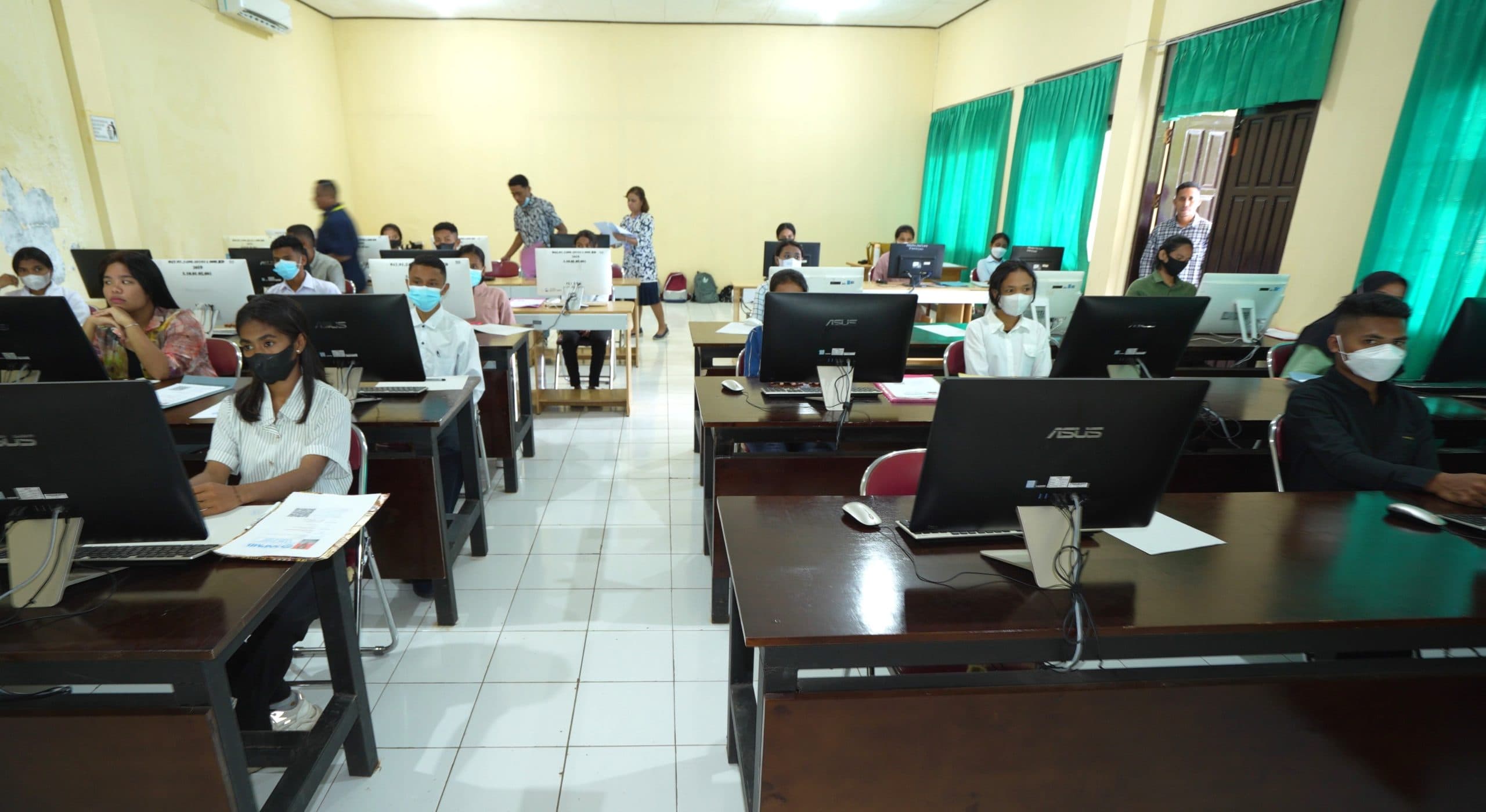 UTBK-SNBT Undana Berlangsung Lancar, 1425 Peserta Ikut Hari Pertama