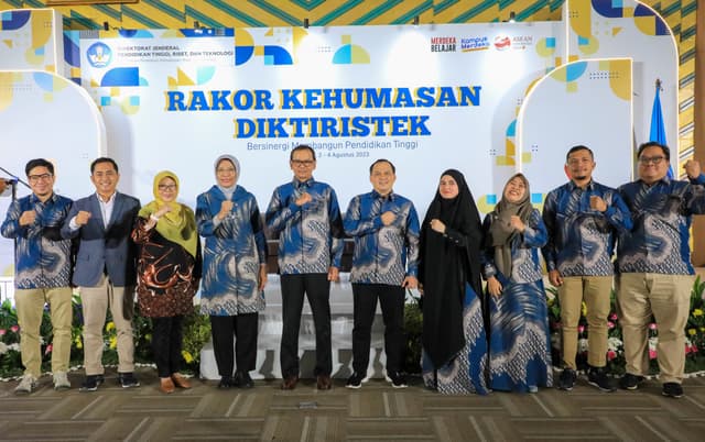 Tangkapan Lensa-Rakor Kehumasan Ditjen Diktiristek 2023. (3/8).