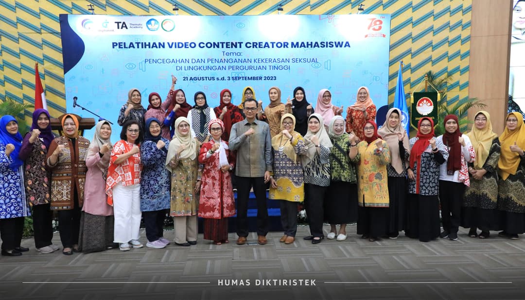 Tangkapan Lensa-kegiatan Pelatihan Video Conten Creator pada Sektor Pendidikan Tinggi