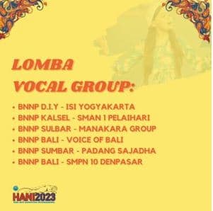 Mahasiswa ISI Yogyakarta Maju Ke Grand Final Lomba Pagelaran Budaya HANI 2023