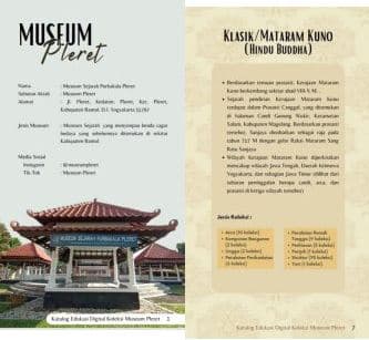 Mahasiswa Prodi Tata Kelola Seni Hasilkan Katalog Edukasi Digital Museum Pleret