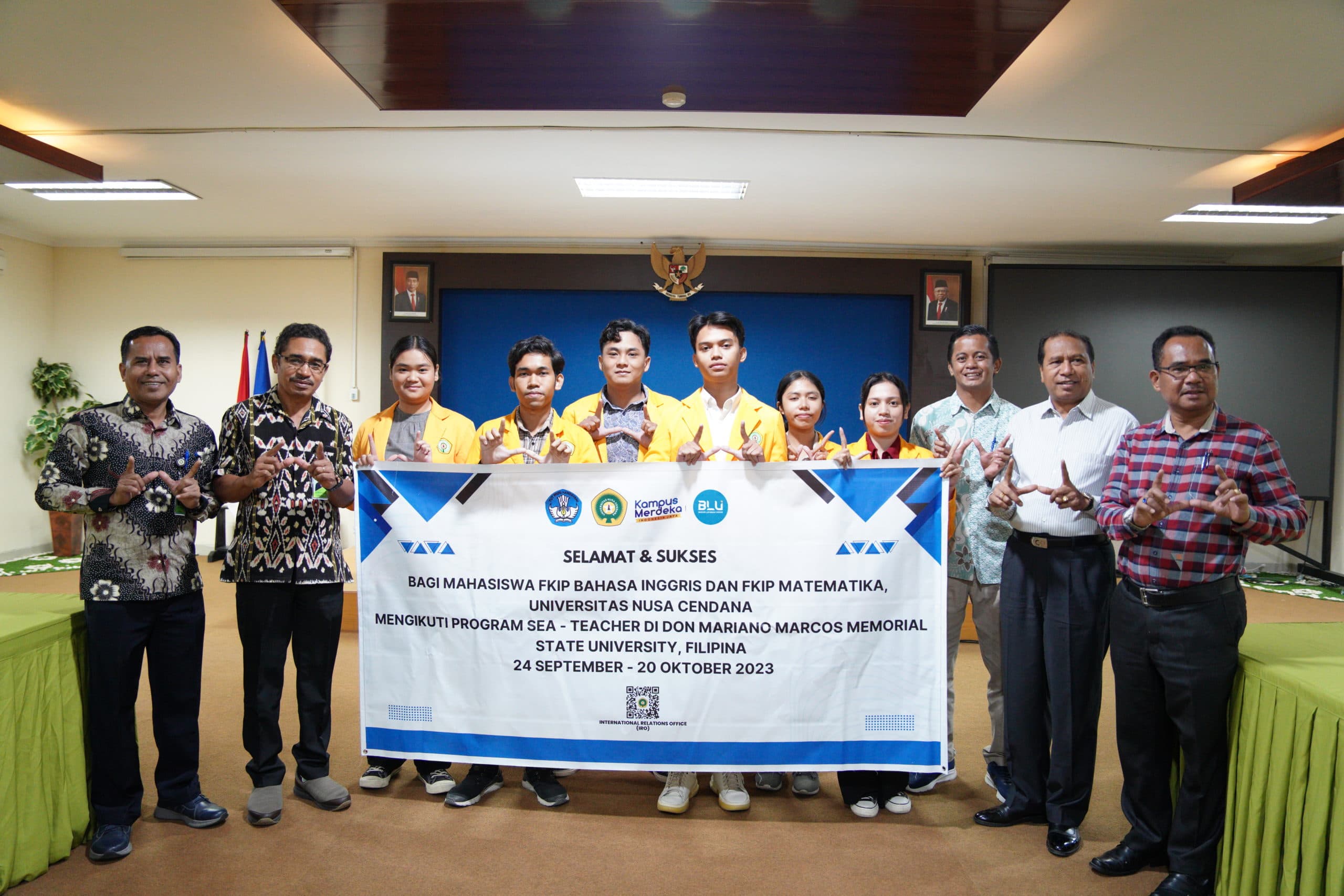 Jawab Tuntutan Global, Undana Kirim Lima Mahasiswa Ikut Program Internasional di Jerman dan Filipina