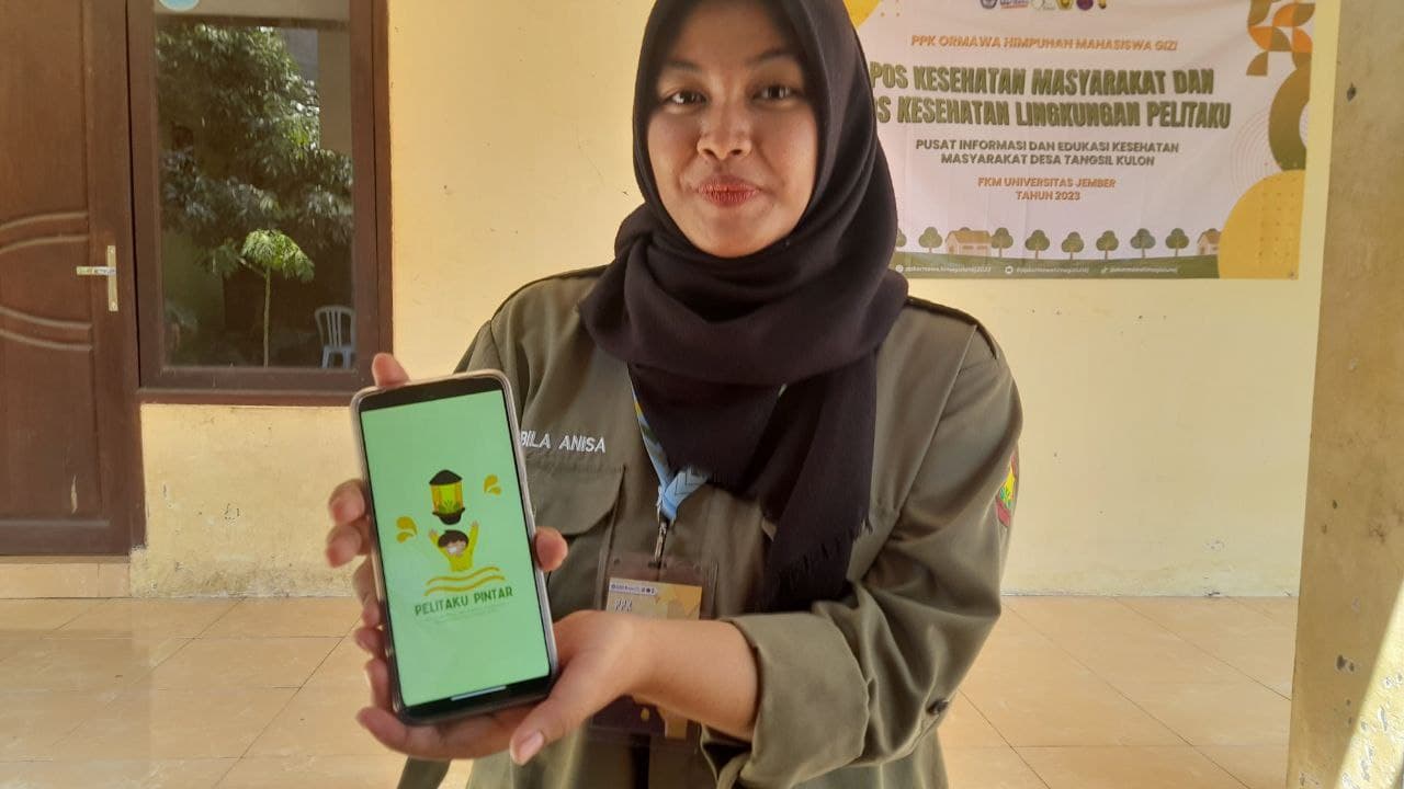 Cegah Kasus Stunting di Bondowoso, Mahasiswa UNEJ Ciptakan Aplikasi PELITAKU PINTAR