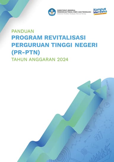 BUKU PANDUAN PROGRAM REVITALISASI PTN TA 2024