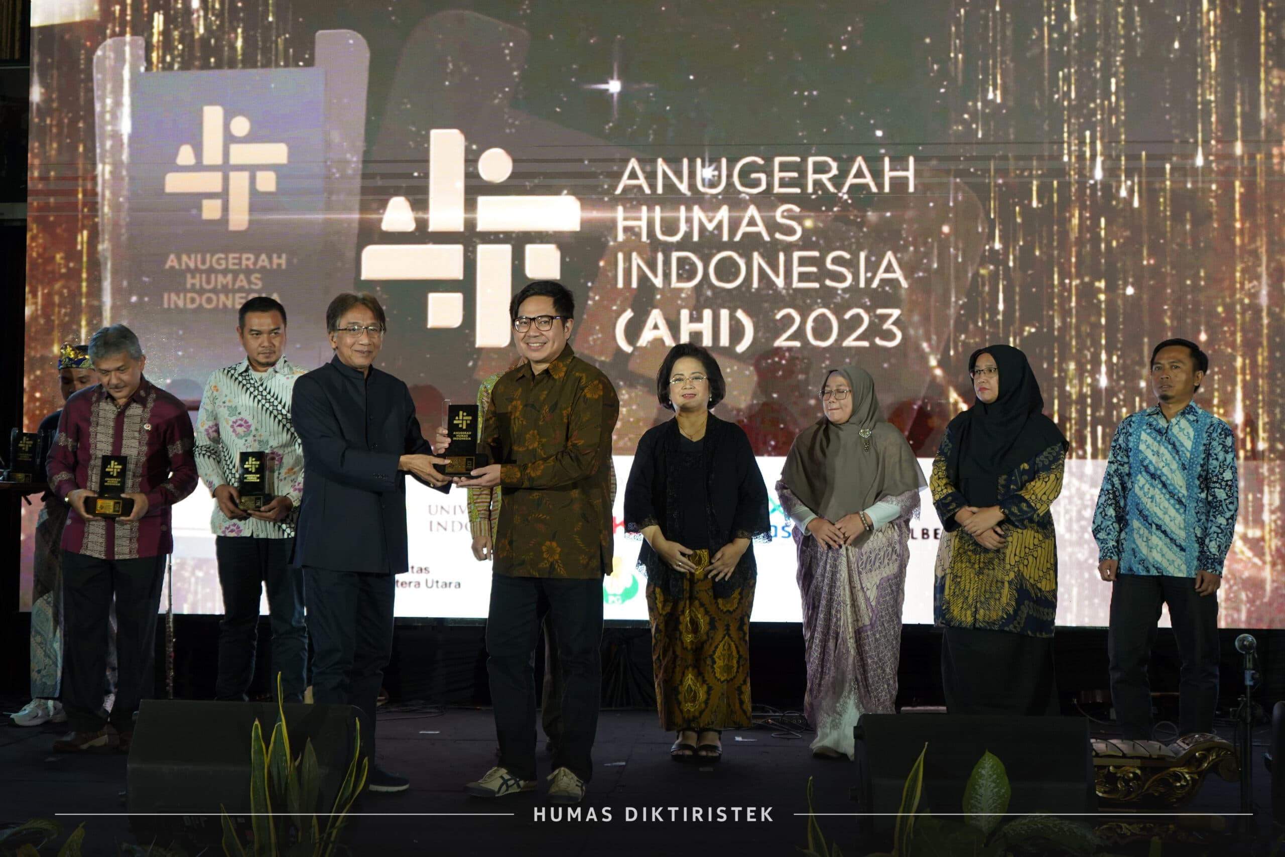 Ditjen Diktiristek Sabet Tiga Penghargaan di AHI 2023