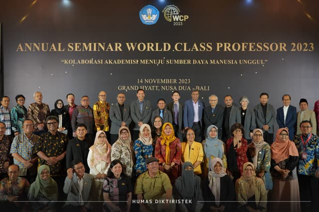 Tangkapan Lensa-Annual Seminar Woed Class Professor 2023, (14/11).