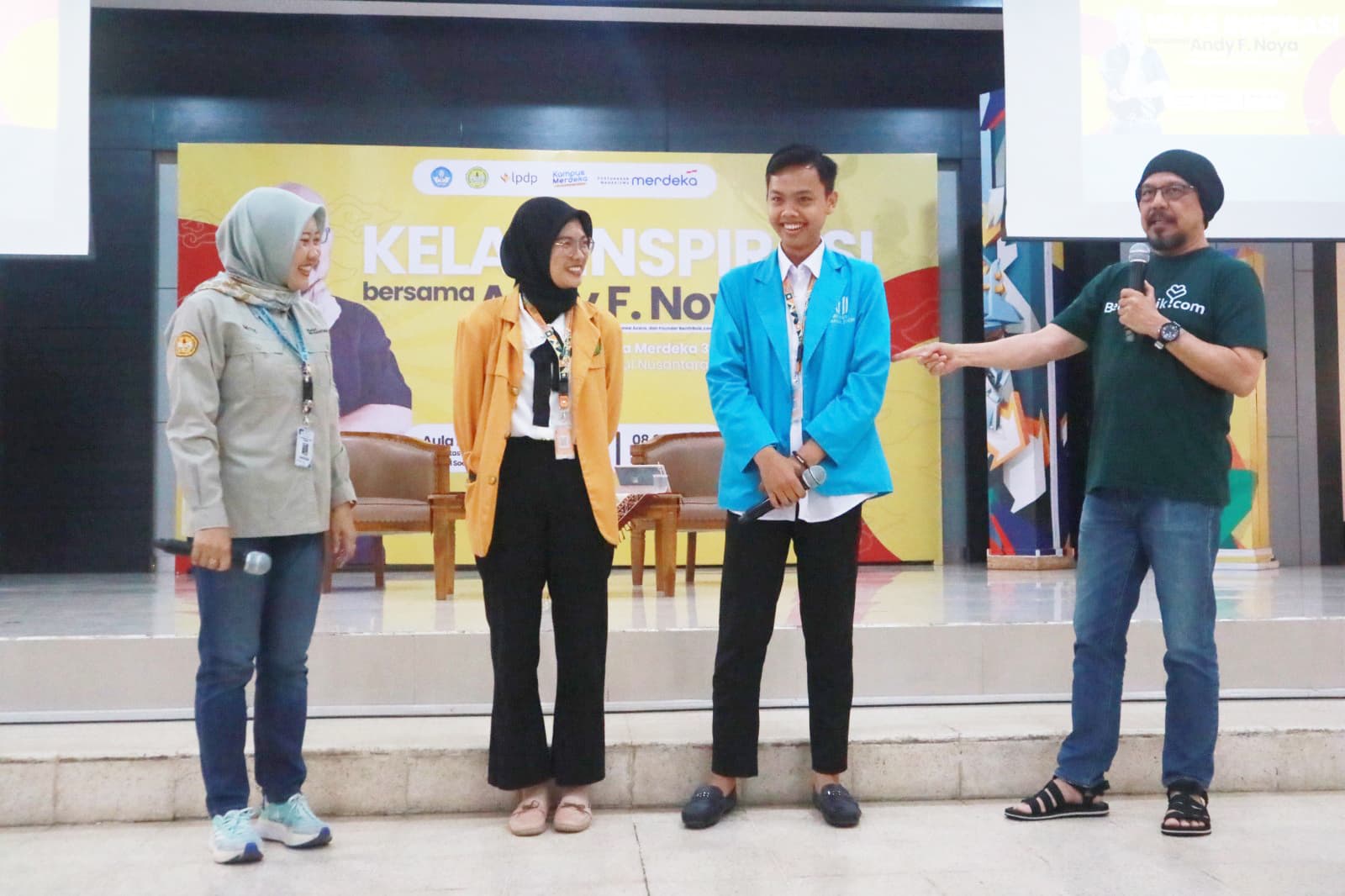 Andy F Noya Hadirkan Inspirasi di Modul Nusantara Unsoed