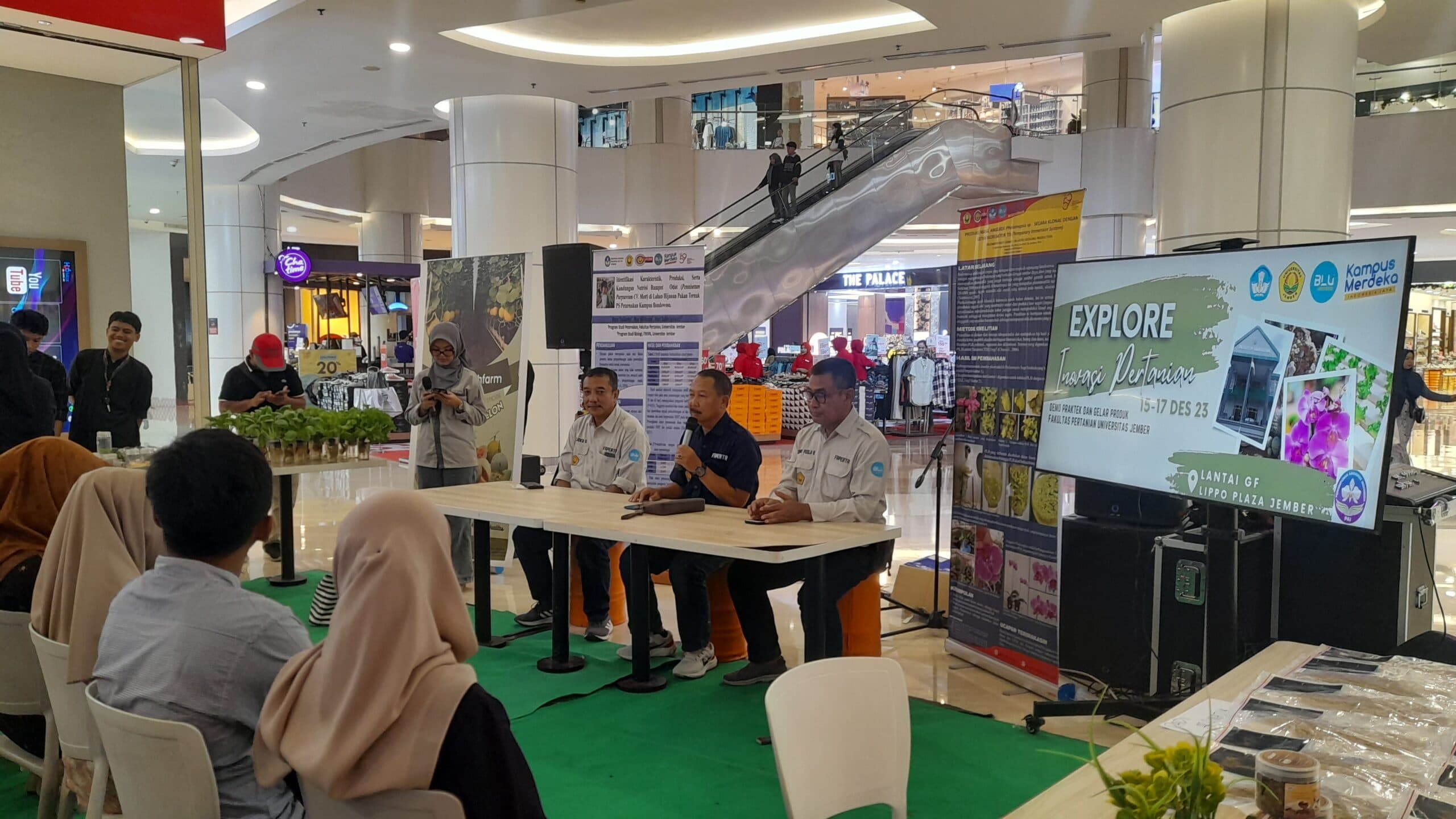 Fakultas Pertanian Universitas Jember, Kampanyekan Pertanian Modern di Mall Jember