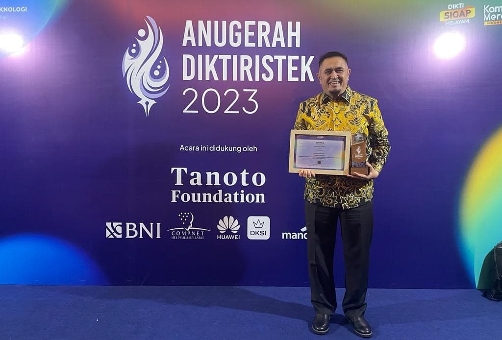 Untad Raih Gold Winner di Anugerah Diktiristek 2023