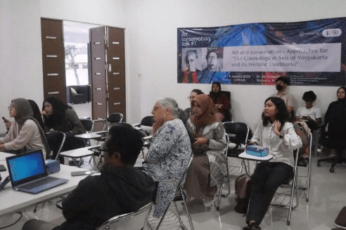 Program Studi Konservasi Seni Hadirkan Narasumber Internasional di Art Conservation Talk #1