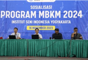 Institut Seni Indonesia Yogyakarta Gelar Sosialisasi Merdeka Belajar Kampus Merdeka (MBKM) bagi Mahasiswa
