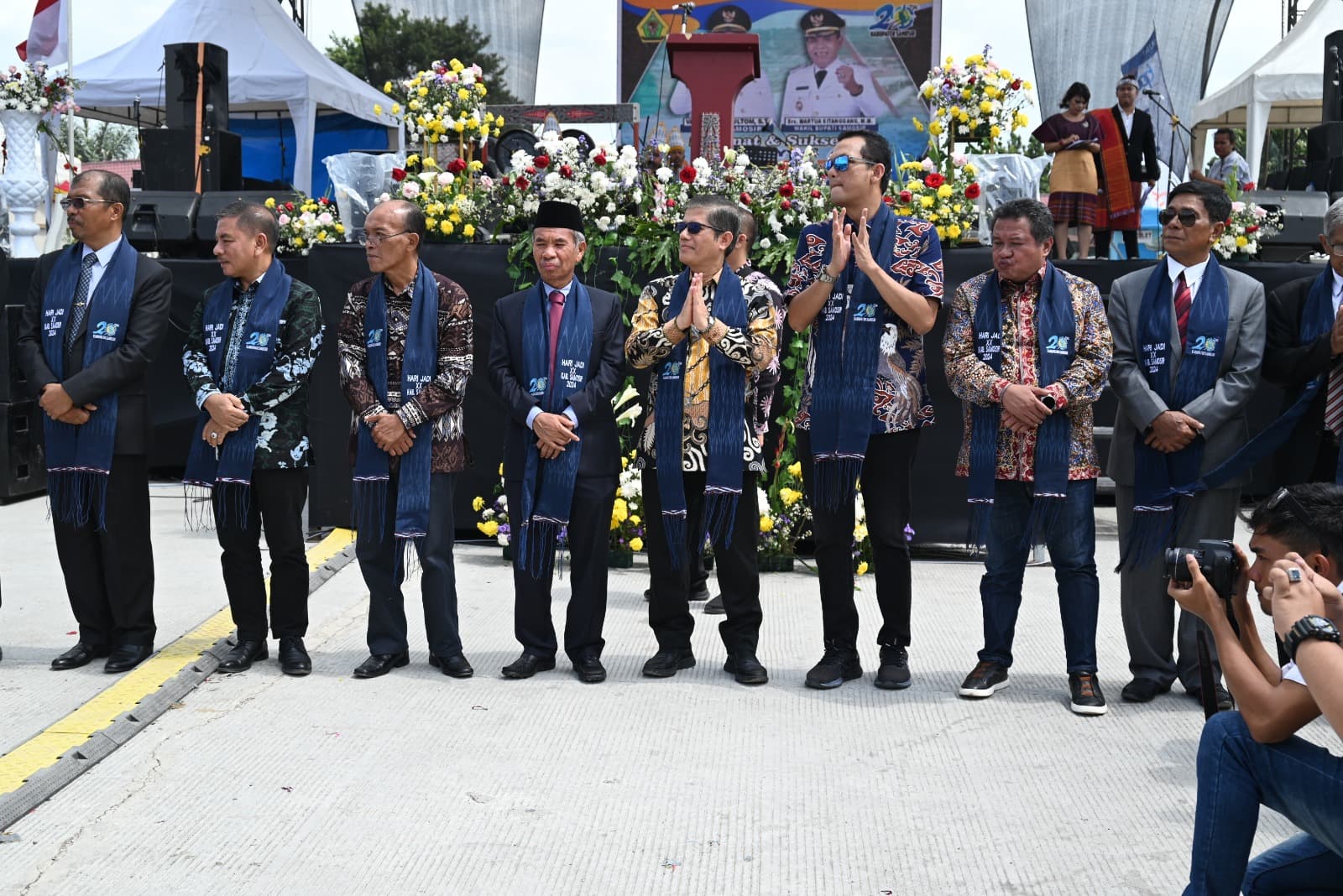 "Merajut Budaya Melalui Kolaborasi" ISI Padang Panjang MOU di Kabupaten Samosir Tampilkan Tari Langgam Rang Mudo 
