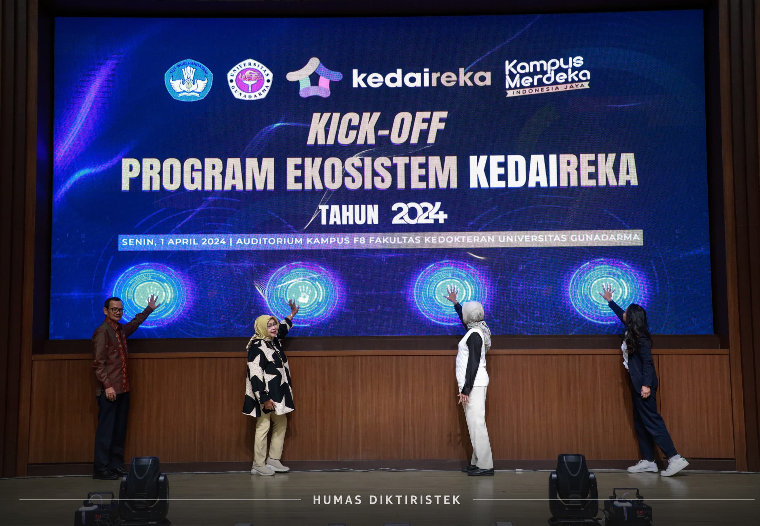 Dorong Kolaborasi Perguruan Tinggi dan Industri, Ditjen Diktiristek Gandeng Universitas Gunadarma Bangun Ekosistem Kedaireka