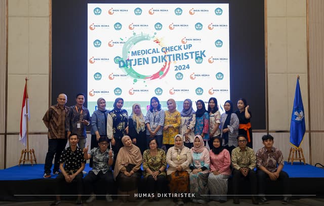 Medical Check Up dilingkungan Ditjen Diktiristek 2024