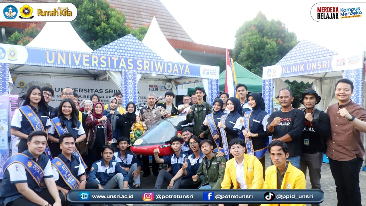 Gebyar Bulan Merdeka Belajar, Unsri Pamerkan Mobil Hemat Energi, Motor Listrik, dan Robot Seni Tari