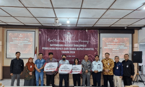 Mahasiswa ISI Yogyakarta Raih Juara di Sayembara Maskot dan Jingle Pemilihan Bupati dan Wakil Bupati Bantul Tahun 2024