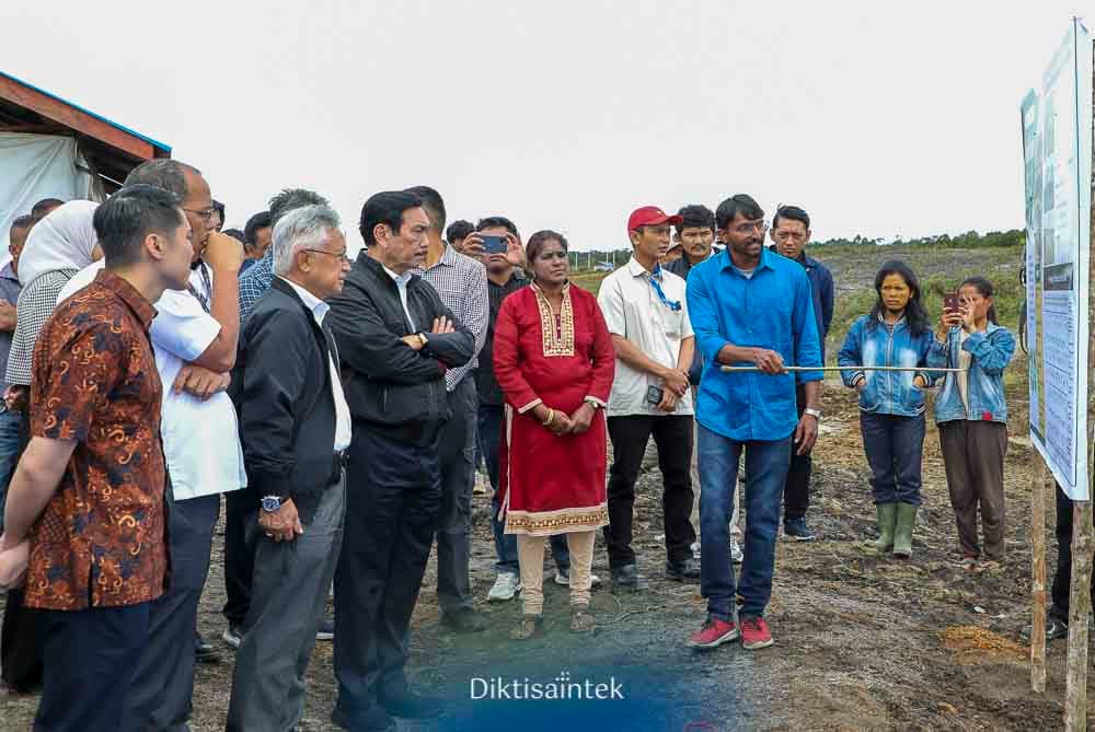 Kunjungan Mendiktisaintek ke Kawasan Food Estate dan TSTH2