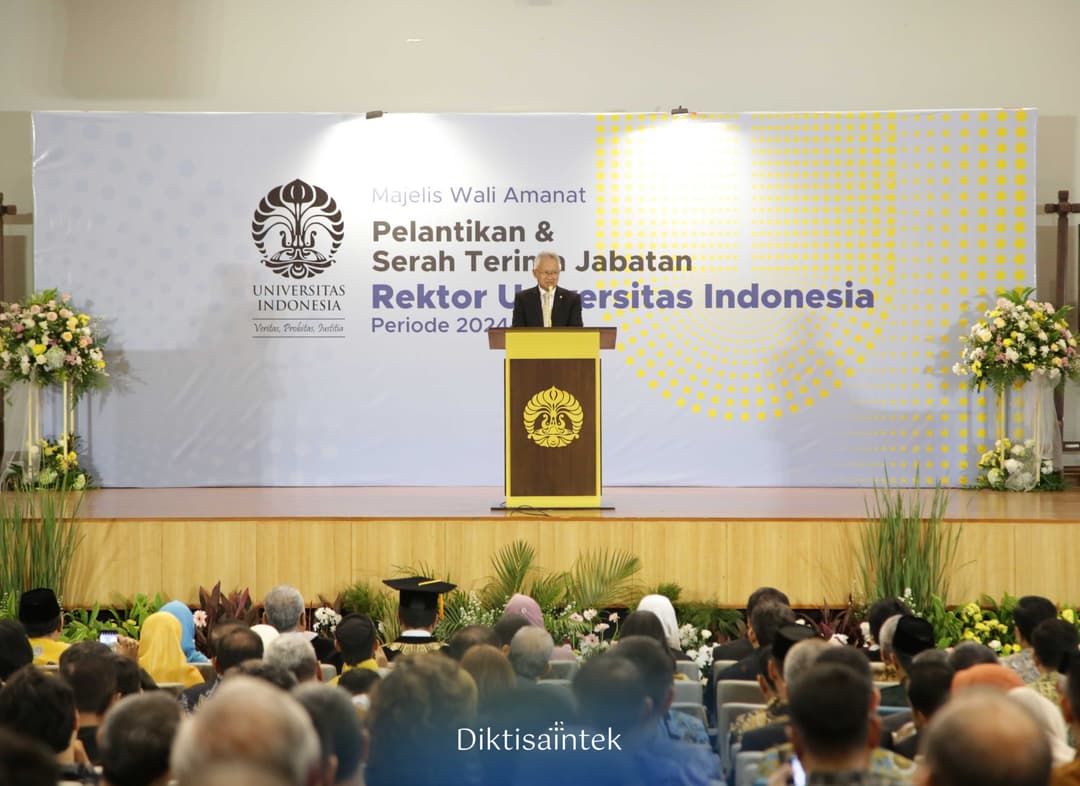 Pelantikan dan Serah Terima Jabatan Rektor UI Periode 2024-2029