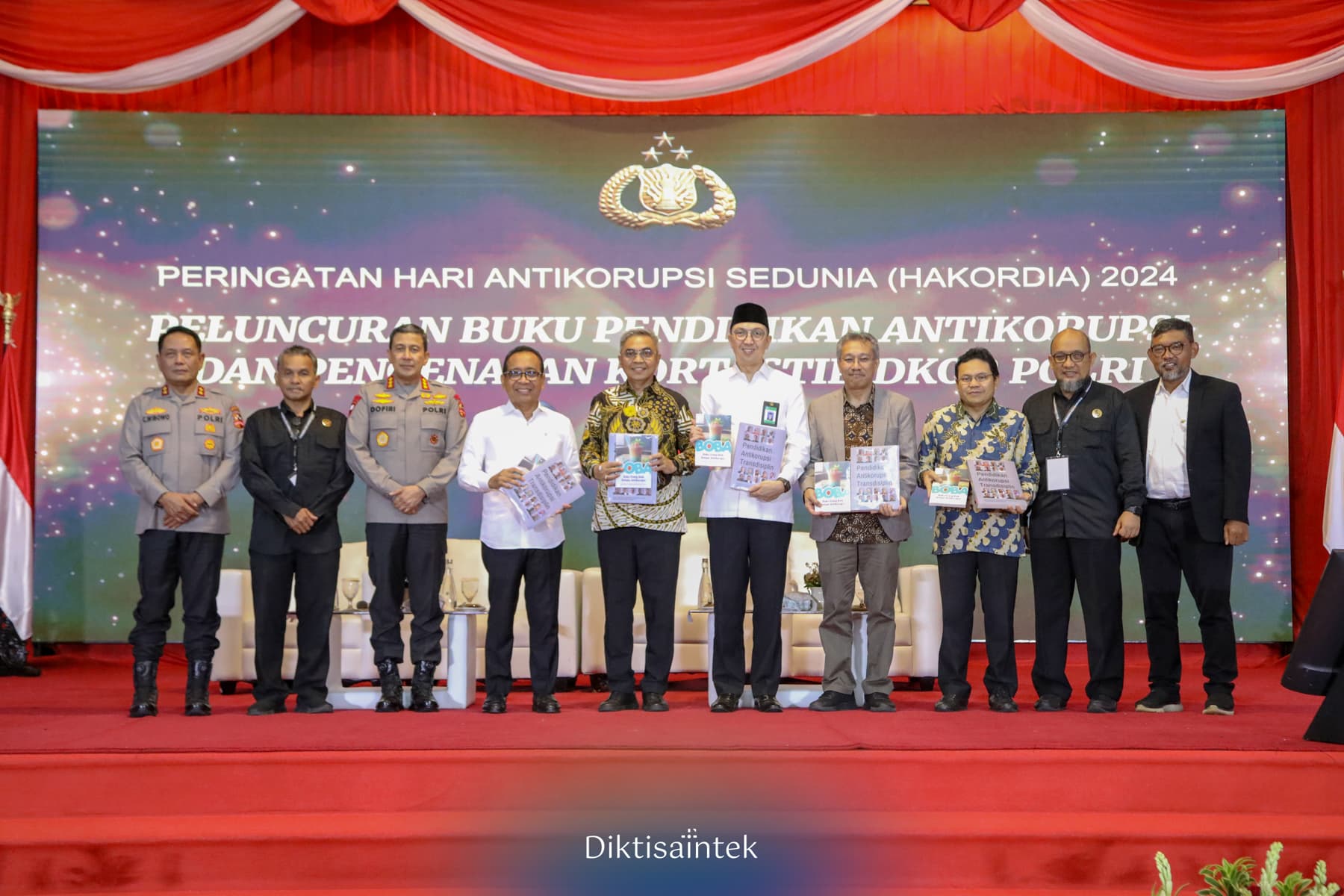 Hadiri Hakordia 2024, Plt. Sesjen Kemdiktisaintek Sampaikan Peran Perguruan Tinggi dalam Pencegahan Korupsi